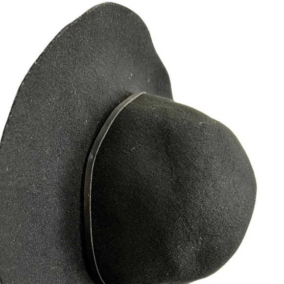 Asos • Black Wool Felt Hat - Picture 3 of 6